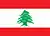 Flagge - Libanon