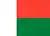 Flagge - Madagaskar